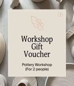 Pottery Workshop Gift Voucher